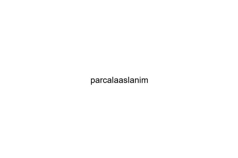 parcalaaslanim