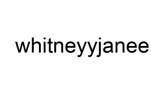 whitneyyjanee
