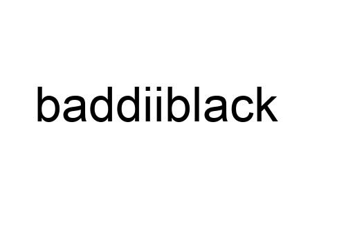 baddiiblack