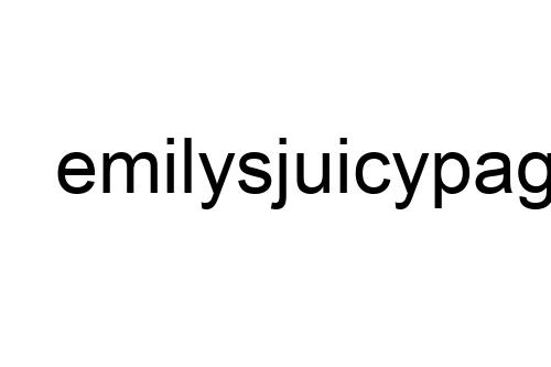 emilysjuicypage