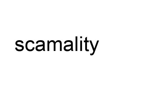 scamality