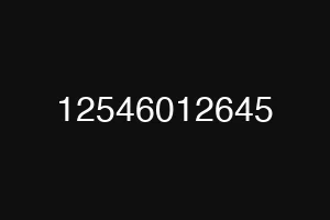 12546012645