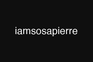 iamsosapierre
