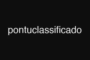 pontuclassificado