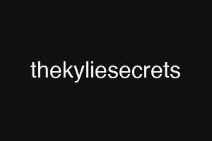 thekyliesecrets