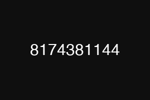8174381144