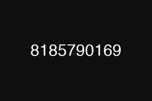 8185790169