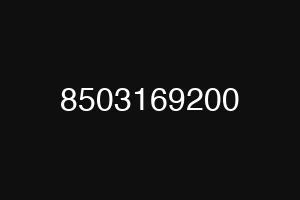 8503169200