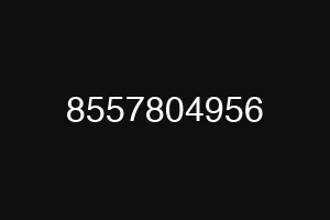 8557804956