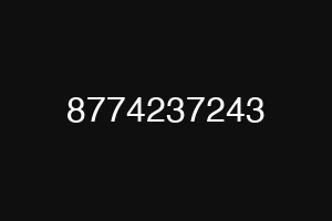 8774237243