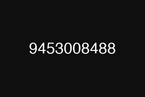 9453008488